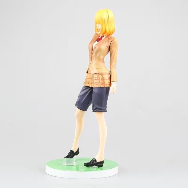 ゲーム漫画WING緑川花フィギュア監獄学園未使用1/7スケールフィギュア塗装済み