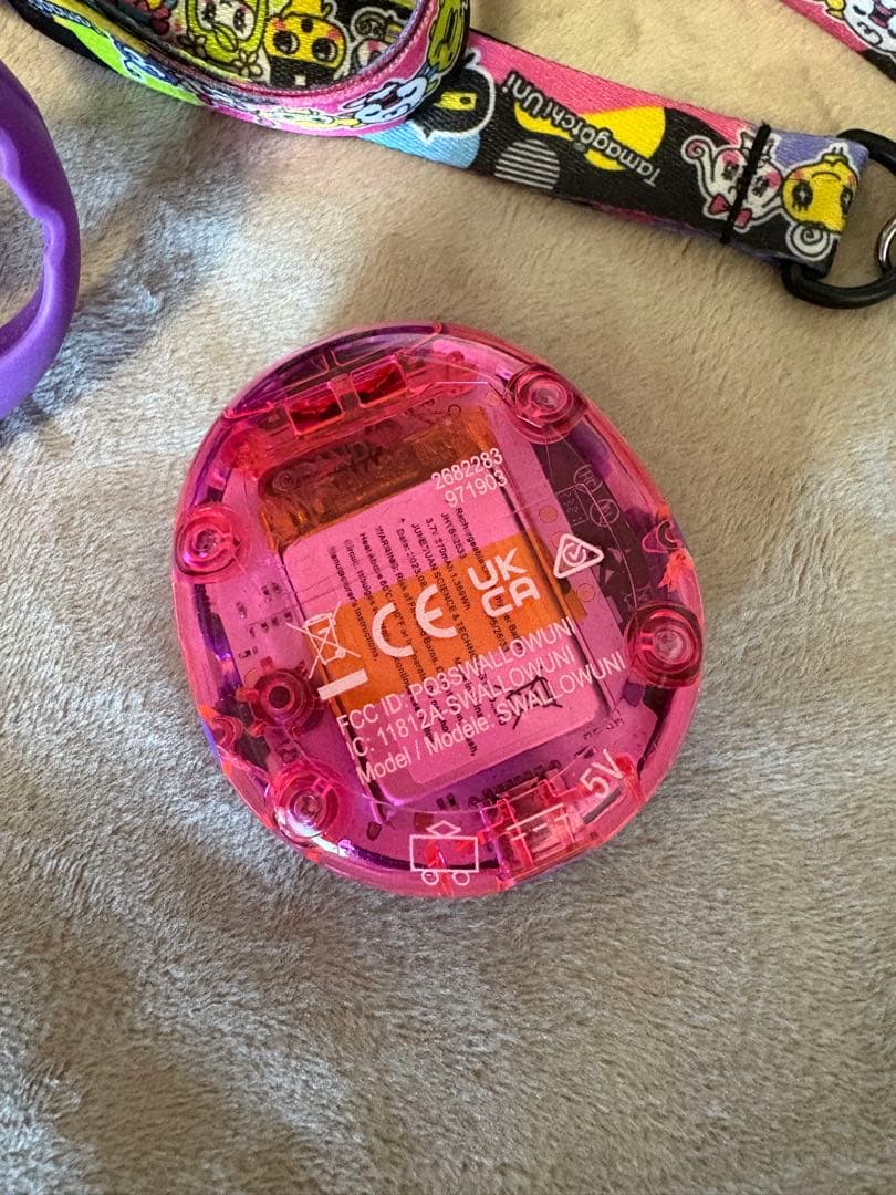 （期間限定！値下げ）たまごっちuni パープル おまけ付き