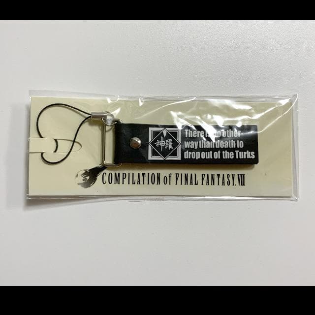 [FF7]神羅カンパニーIDカード+ラバーストラップ+ミニタオル[未開封]