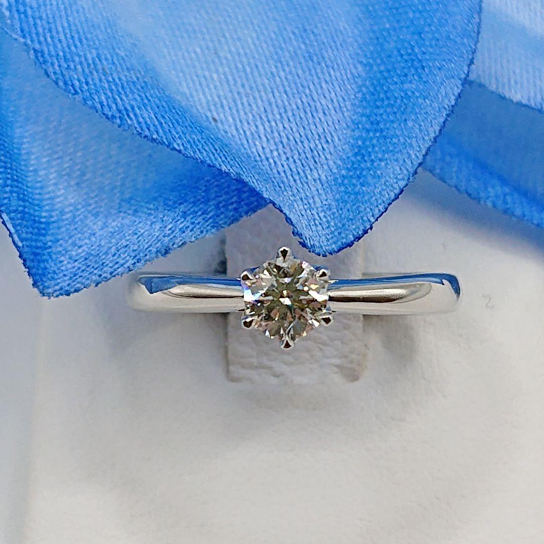 Linh Phong様 天然ダイヤモンドリング プラチナ950 エンゲージリング