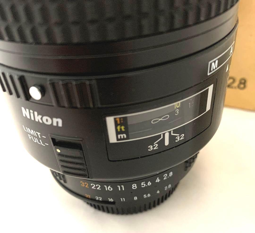 Nikon AF Micro-Nikkor 105mm f2.8 元箱