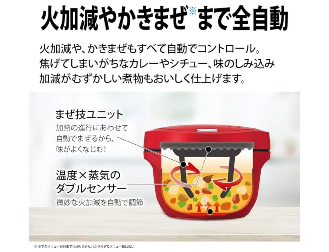 【新品未使用】SHARP ヘルシオ ホットクックKN-HW24G-Wホワイト