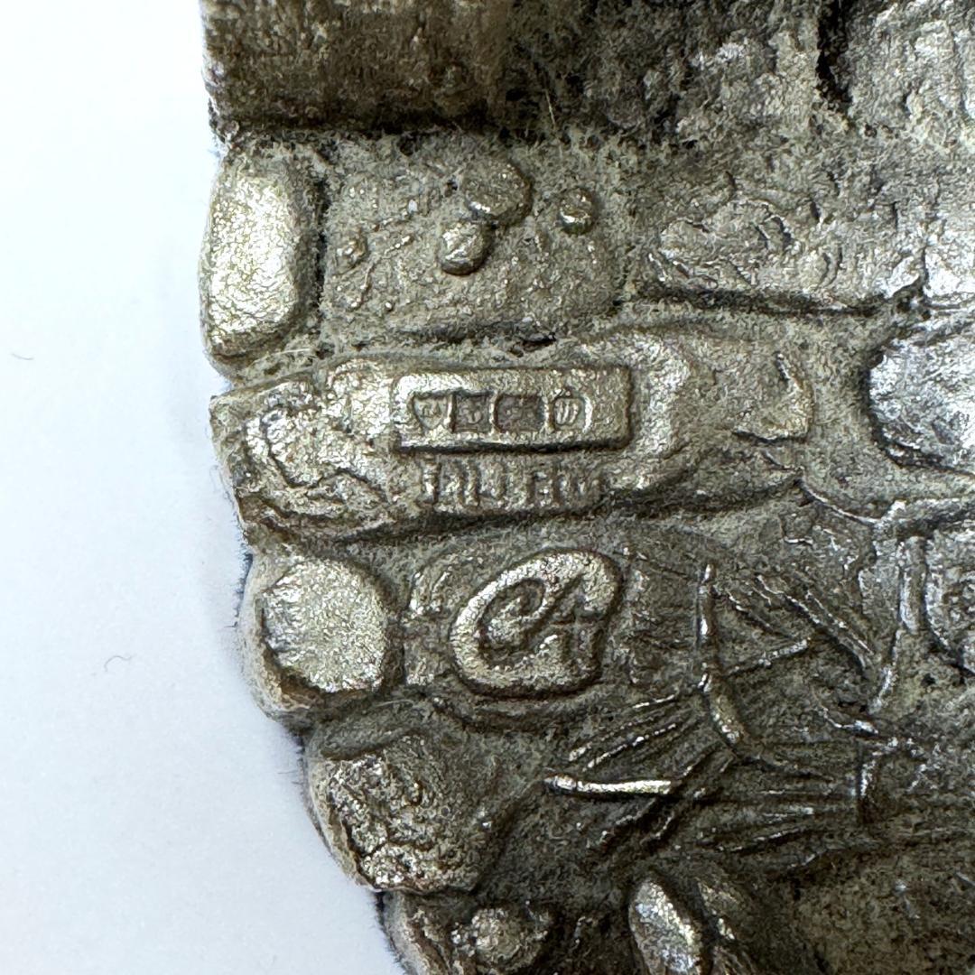 カントリーアーティスト スターリングシルバー 豚 201g 英国 オブジェ ブタ