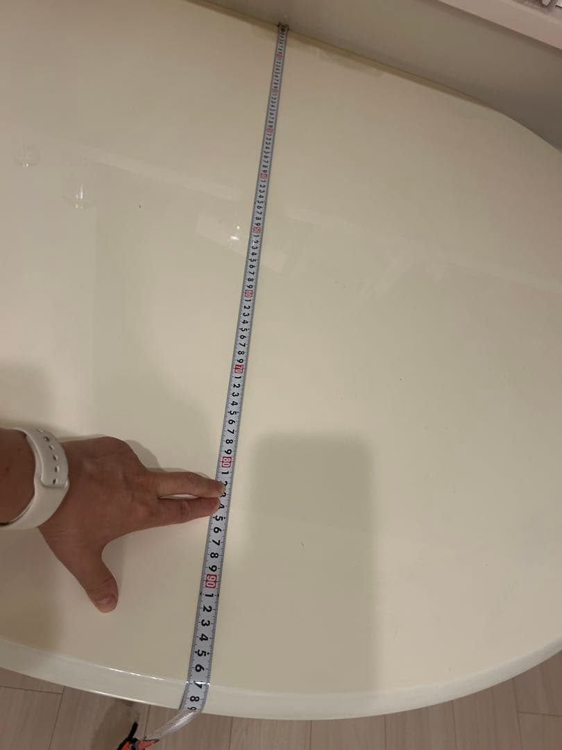 大塚家具　涙型ダイニングテーブル