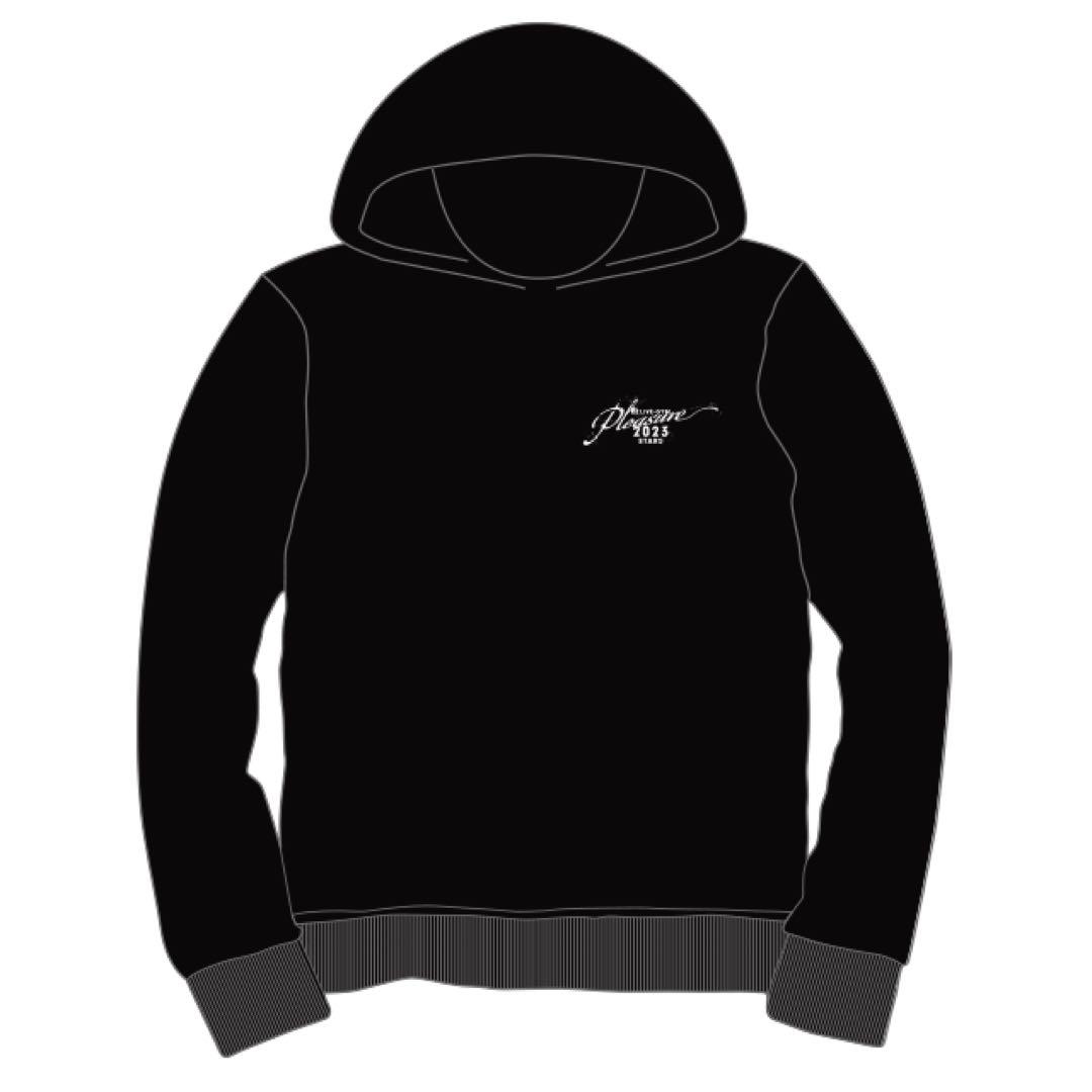 B'z STARS プルオーバーパーカー ブラック(L)