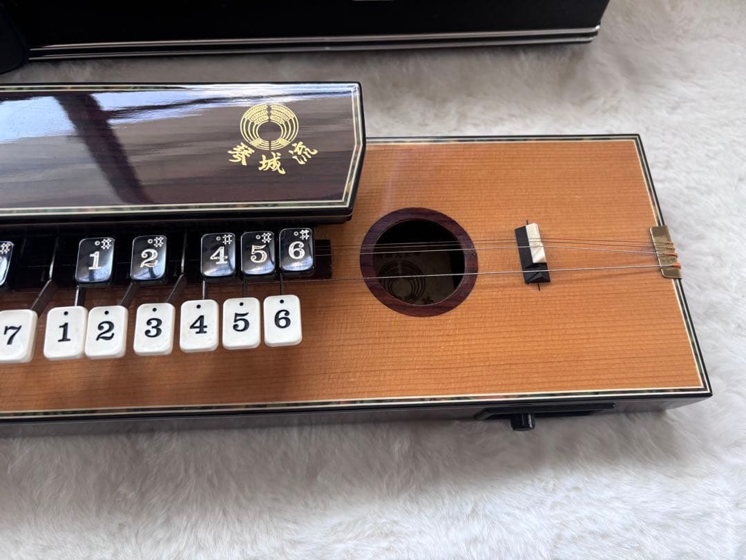 美品　スズキ　最高級　大正琴　瑞穂　希少　激レア　限定品　35周年記念モデル