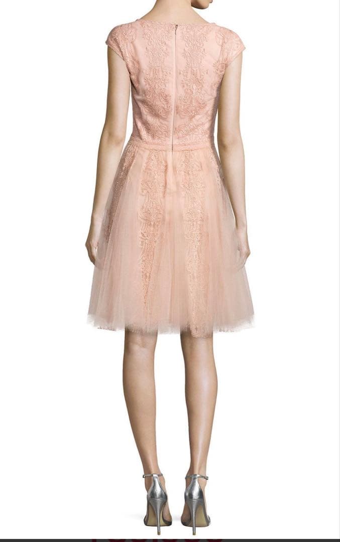 美品✨ TADASHI SHOJI レース チュール ドレス ワンピース