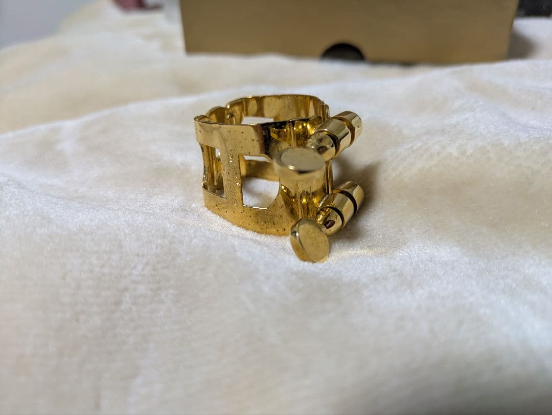 テナーサックスマウスピース　オットーリンクメタル6☆　WSリガチャーつき