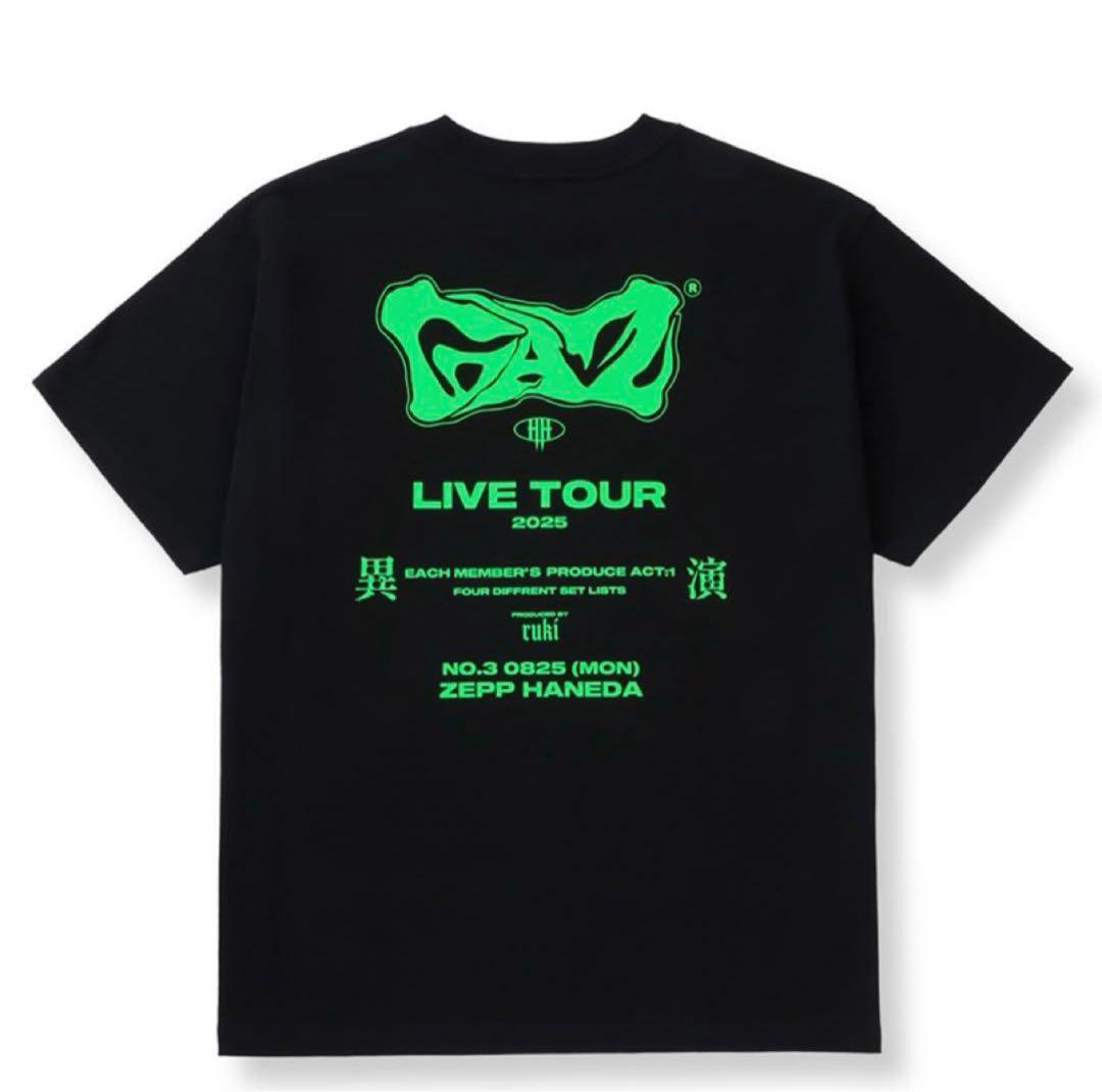 the GazettE 異演8/25限定Tシャツ