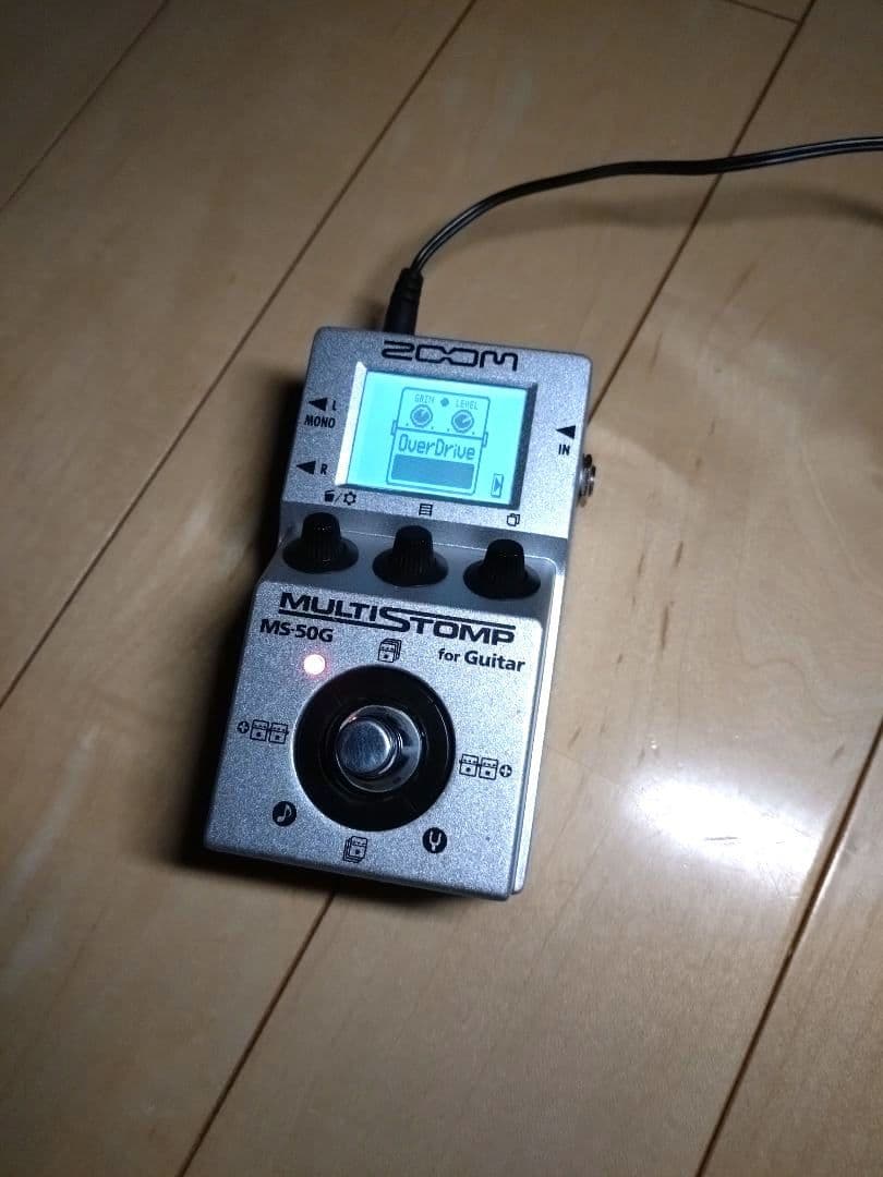 ZOOM MULTISTOMP MS-50G エフェクター　ACアダプター付