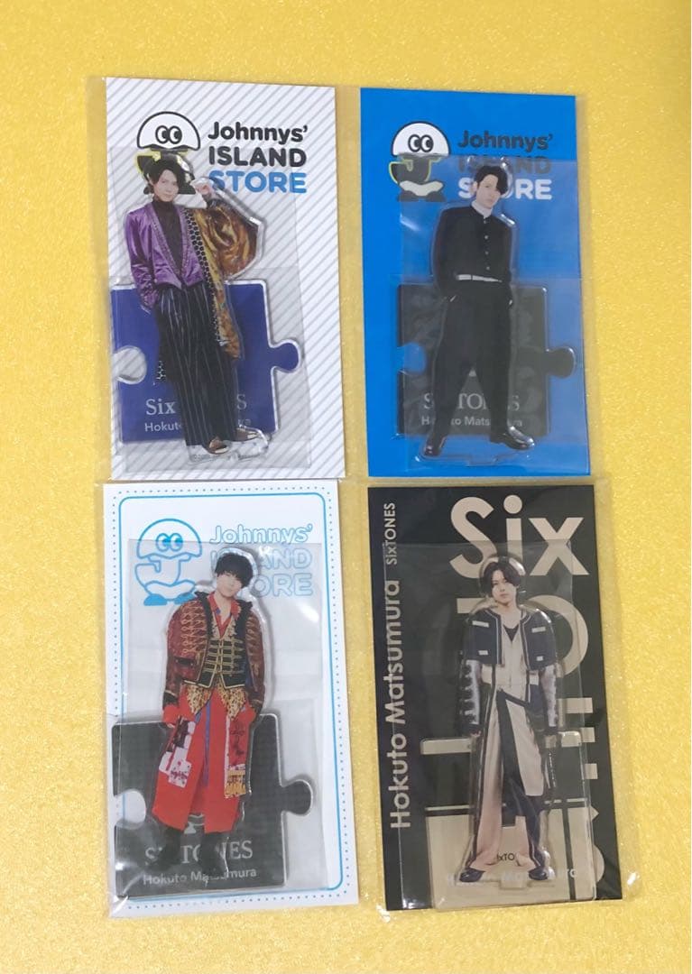 SixTONES 松村北斗 アクリルスタンド 第1弾 第2弾 第3弾 fest