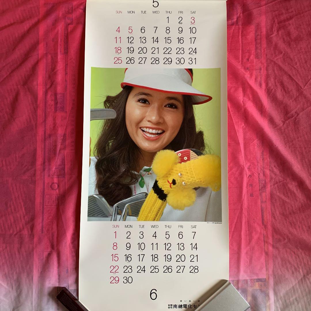 風吹ジュン 1975カレンダー のびのび青春 34×76