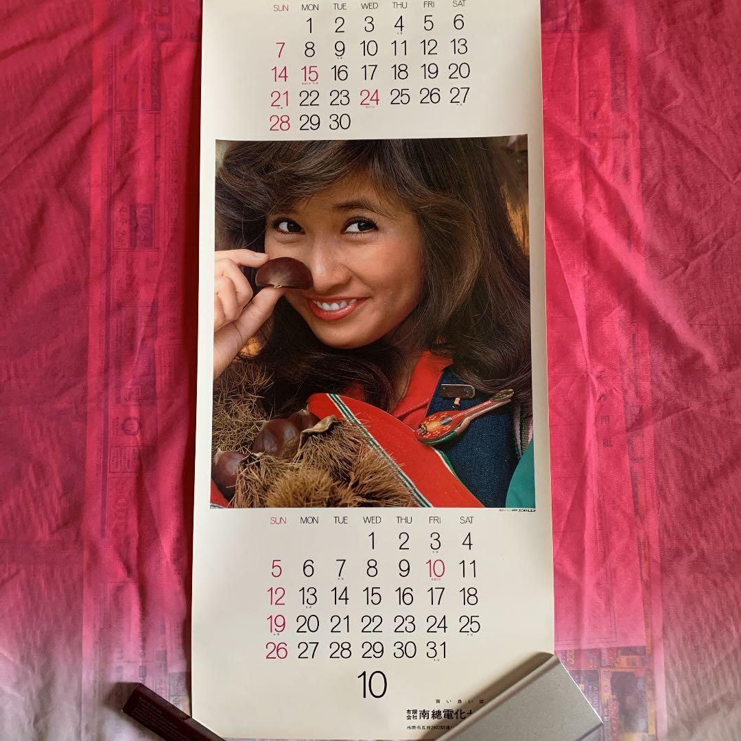 風吹ジュン 1975カレンダー のびのび青春 34×76