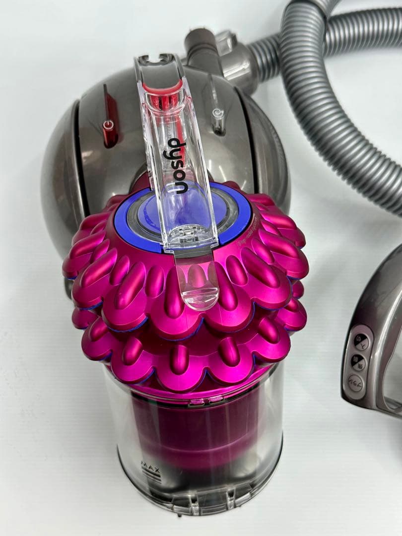 動作保証品　ピンク　ダイソン　CY24 掃除機　本体のみ　ホース ダストケース付