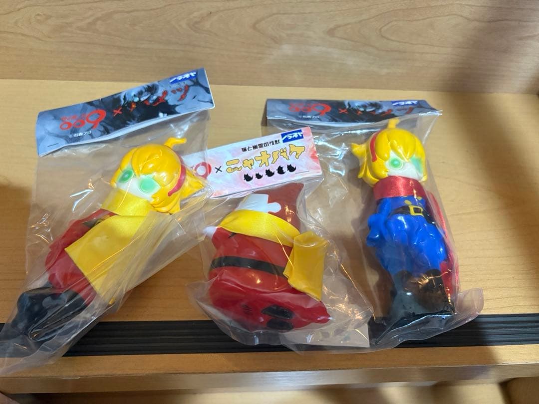 ノズラヤ ノラス サイボーグ009xハメツ 003ver. ニャオバケ ソフビ