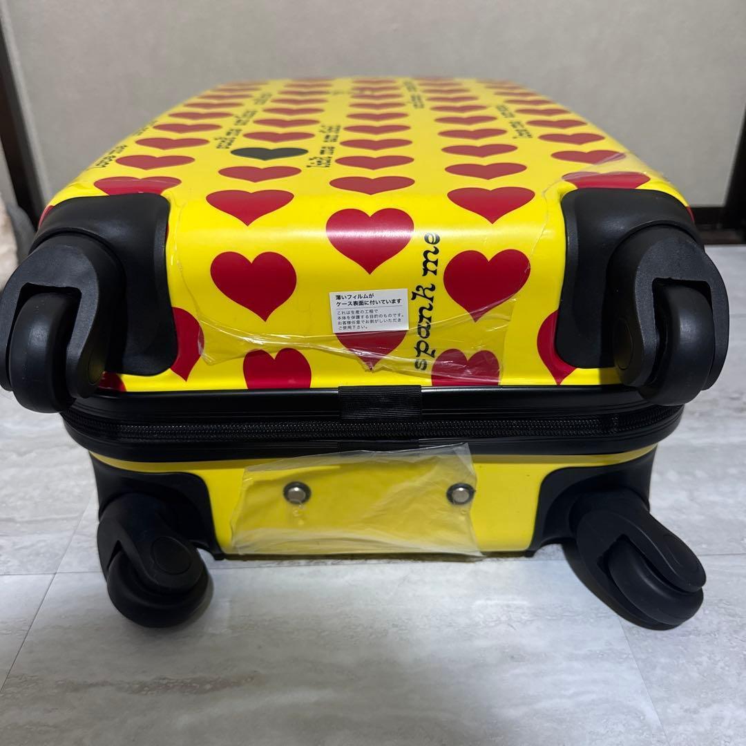 新品 hide イエローハート キャリーケース TRAVEL JETS