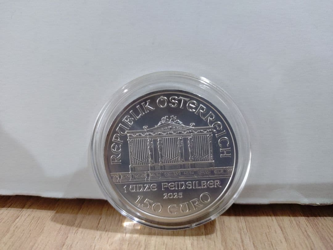 銀貨1オンス　オーストリア ウィーンフィル