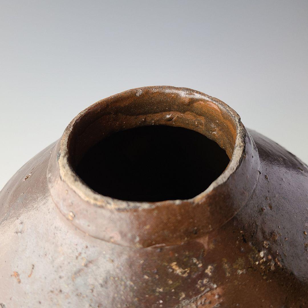 【アンティーク 骨董 古美術】 南蛮 ルソン 茶壷 花瓶 花器 陶芸 茶道具