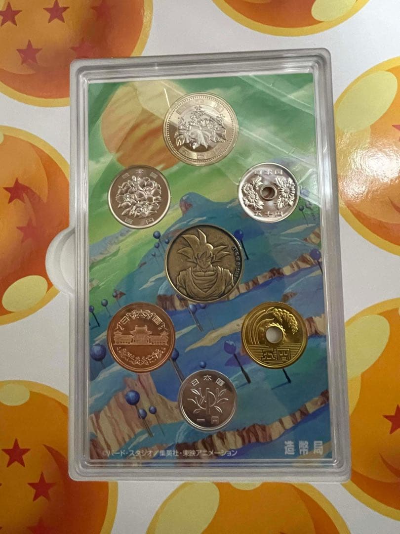 ドラゴンボール造幣局40周年記念 貨幣セット