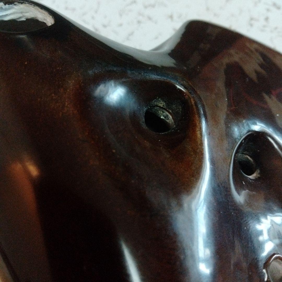 オオサワ　トリプルオカリナ　漆　初代