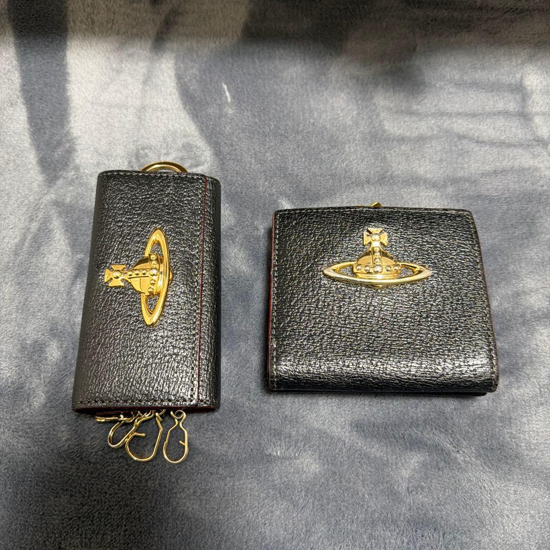Vivienne Westwood ブラック2つ折り財布