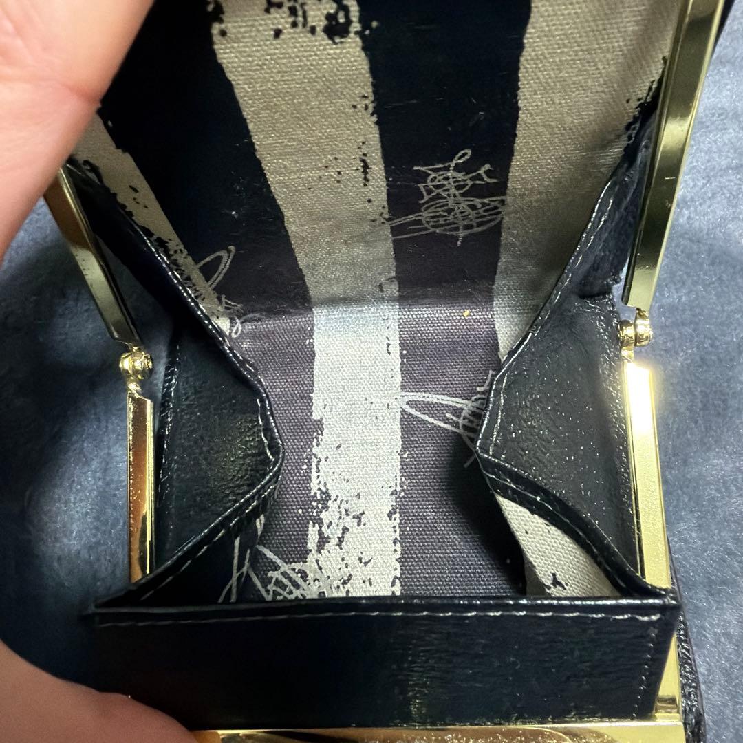 Vivienne Westwood ブラック2つ折り財布