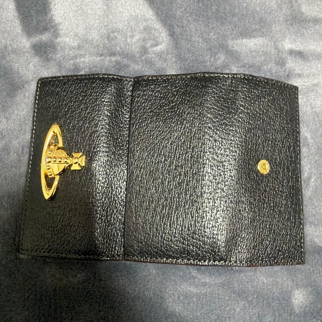 Vivienne Westwood ブラック2つ折り財布