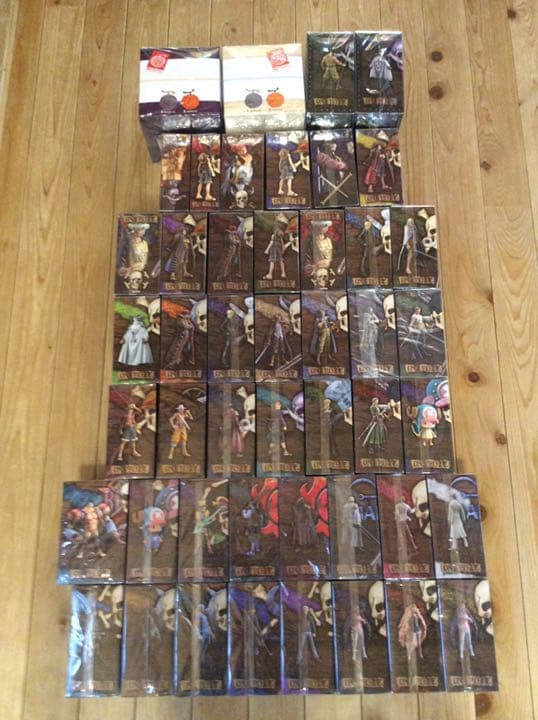 ★ラストセット GRANDLINE MENフルコンプ＋レア 白ひげ他　全７９体