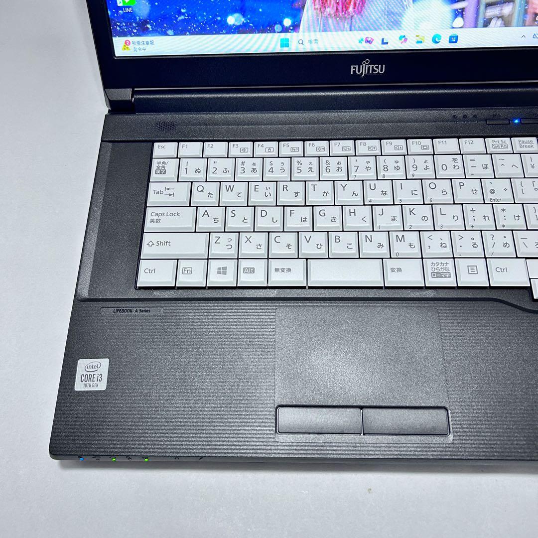 【Office2021搭載】LIFEBOOK｜SSD256GB｜バッテリー極上