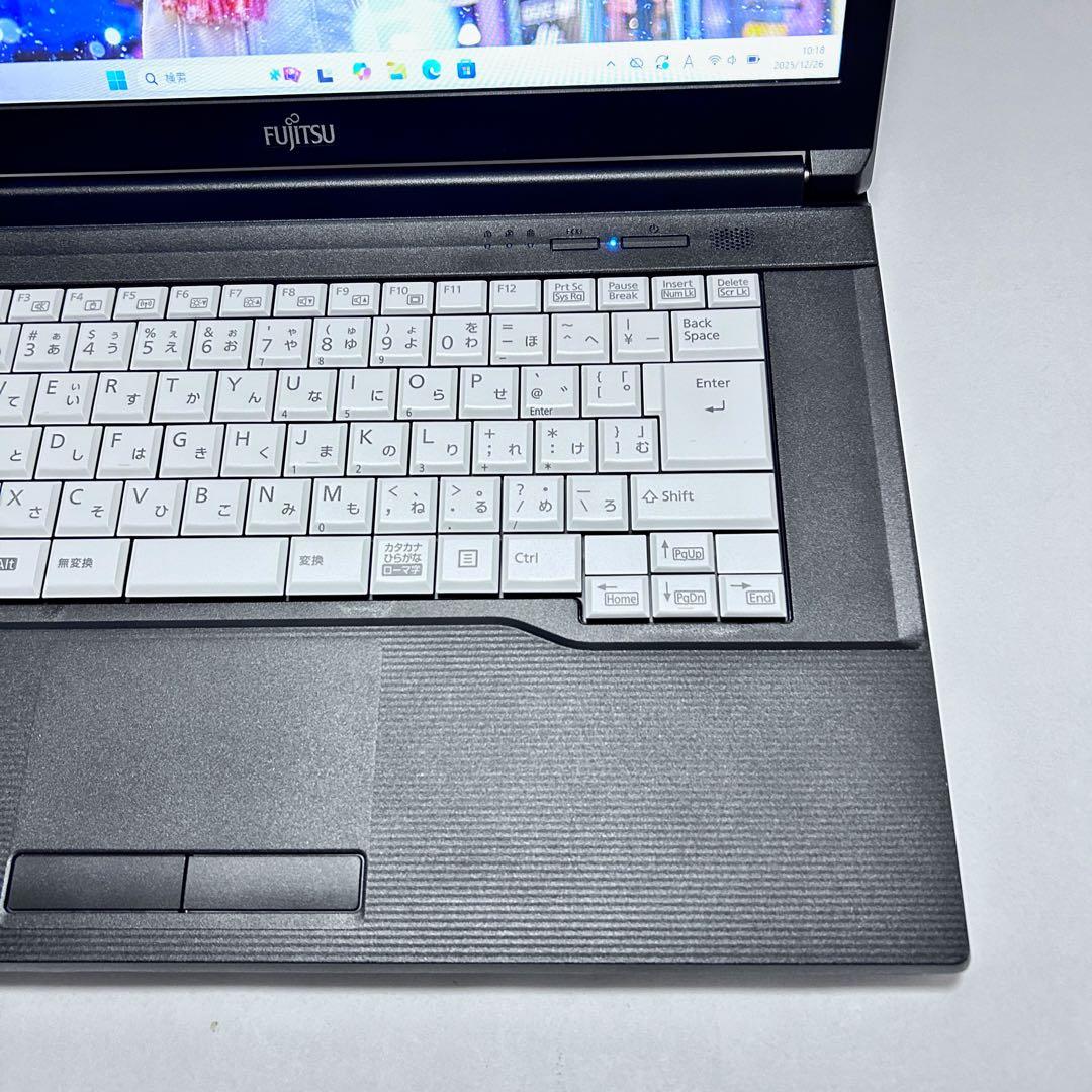 【Office2021搭載】LIFEBOOK｜SSD256GB｜バッテリー極上