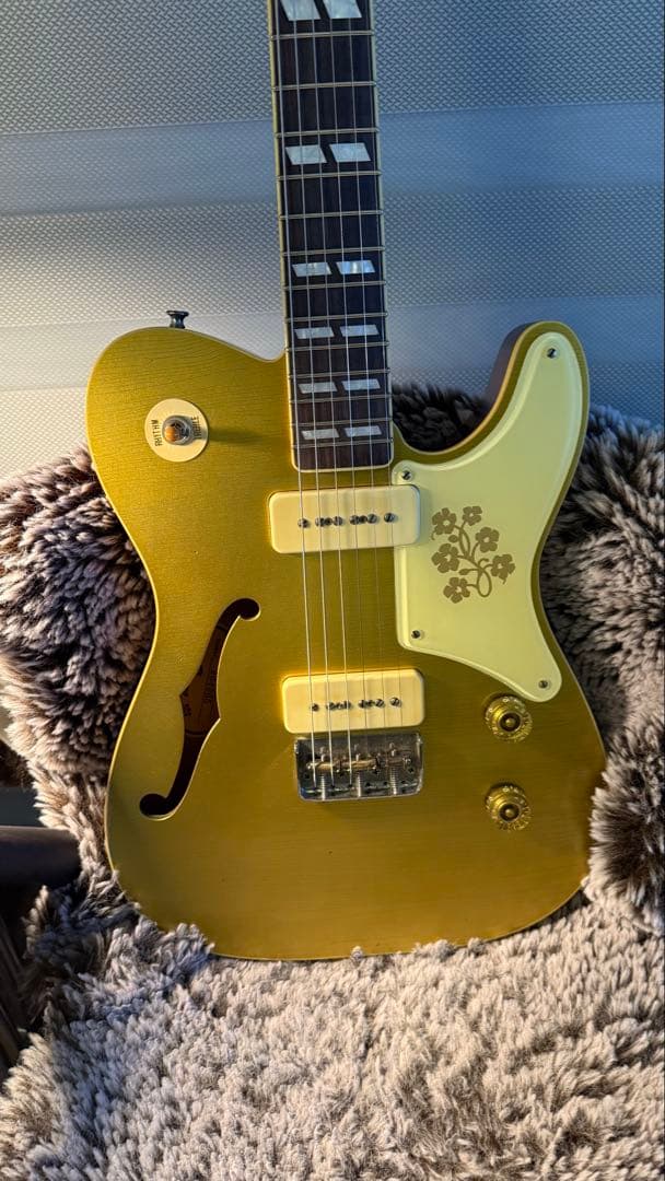 Bruno guitars tn−295 goldtop