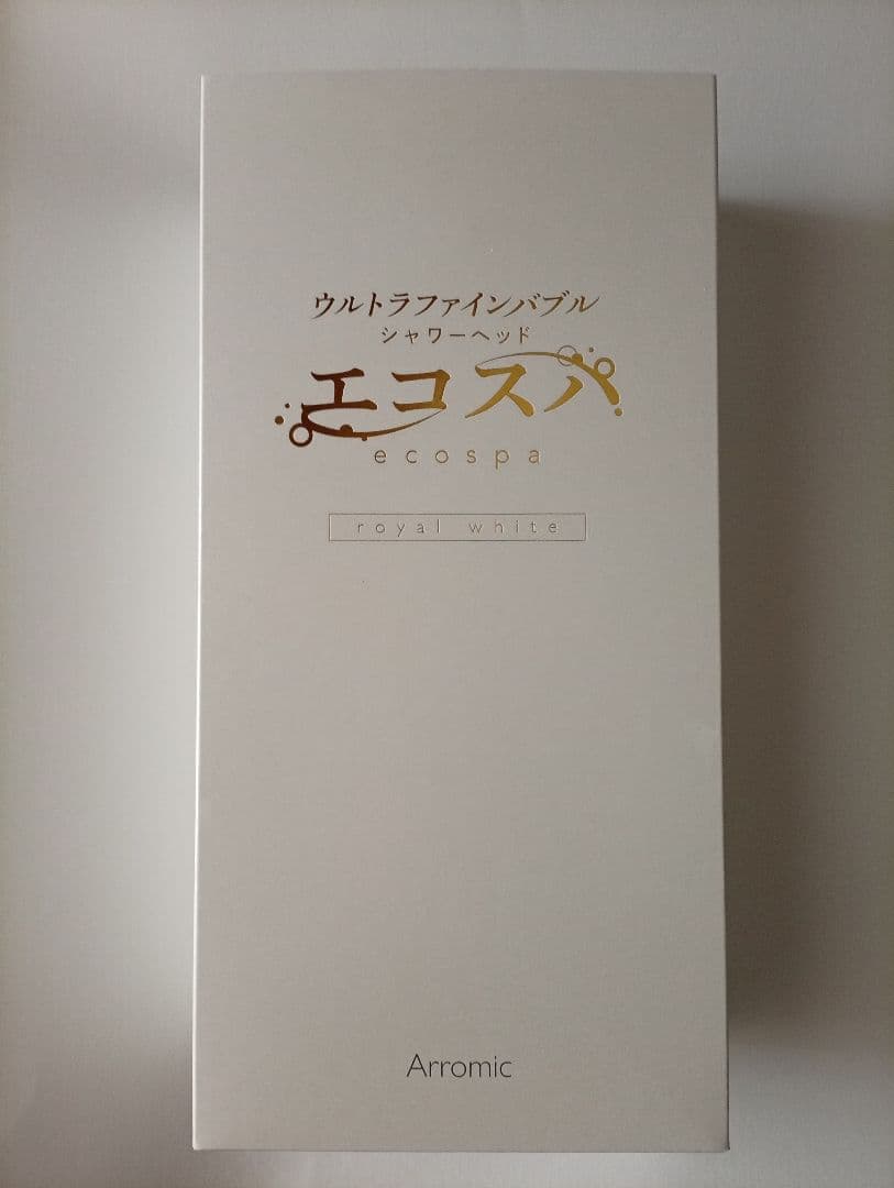 新品未開封　アラミック　シャワーヘッド　ホワイト　JFES1-RW エコスパ