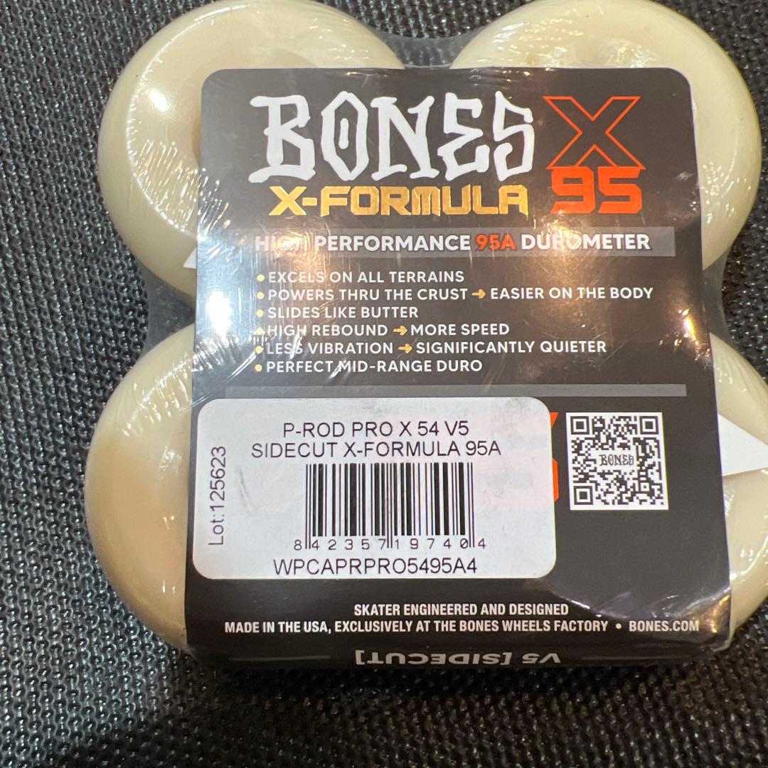 スケートボード BONES P-ROD X-FORMULA 54mm