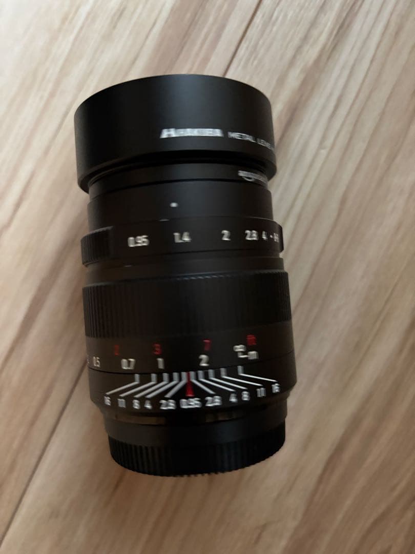 7アルティザン　Xマウント　35mm 単焦点レンズ f/0.95