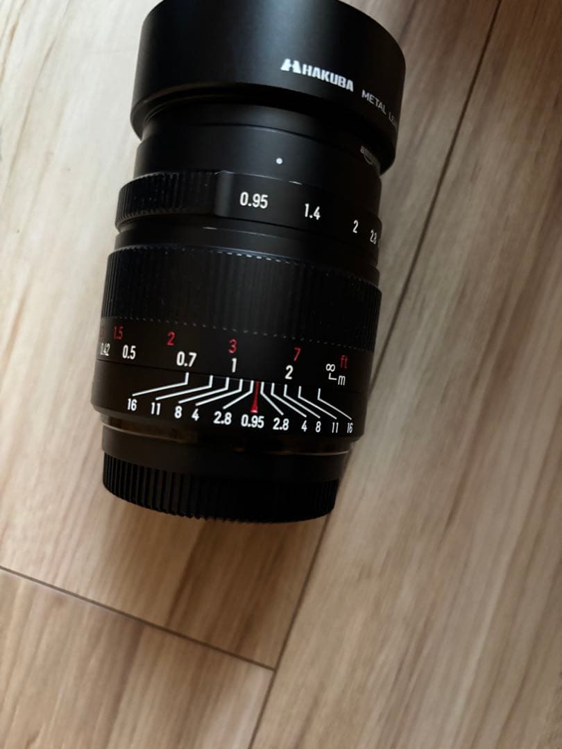 7アルティザン　Xマウント　35mm 単焦点レンズ f/0.95
