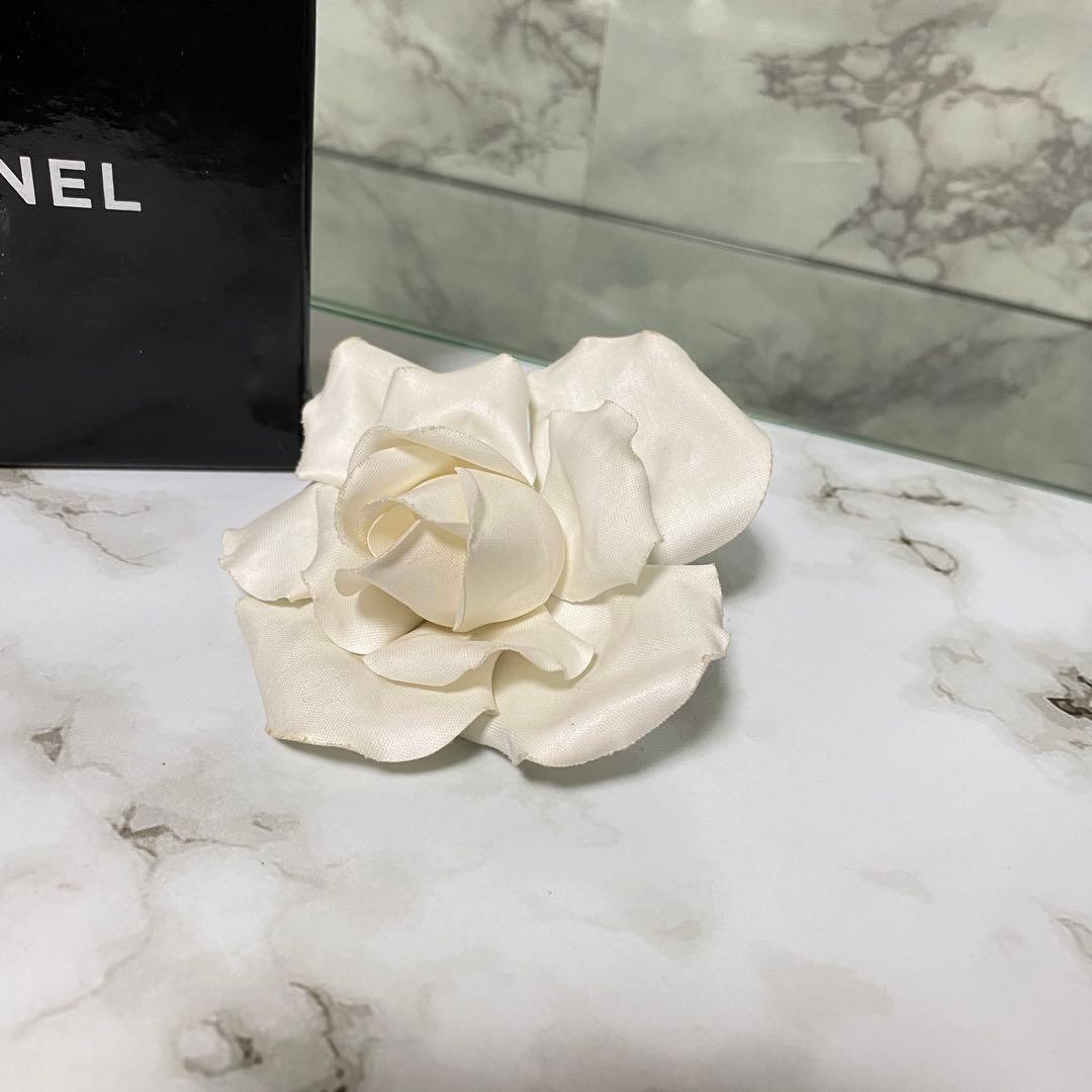 90s CHANEL シャネル カメリア ブローチ コサージュ