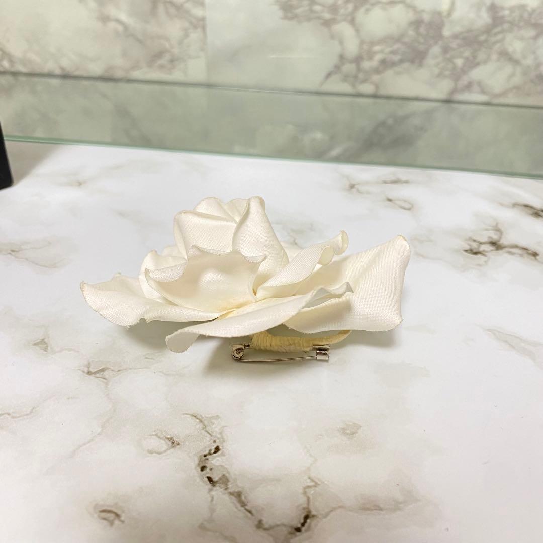 90s CHANEL シャネル カメリア ブローチ コサージュ