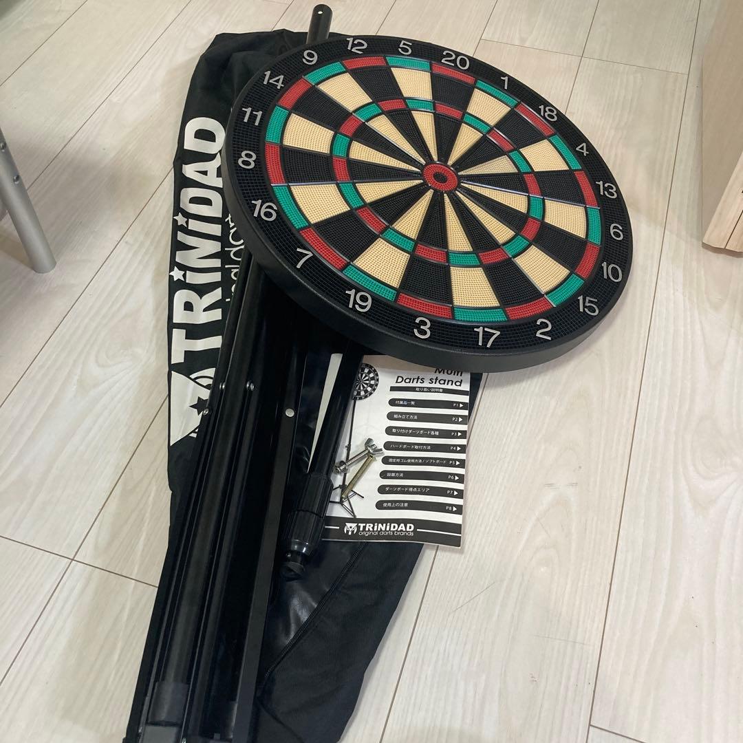 TRiNiDAD トリニダード マルチダーツスタンド ボード付き