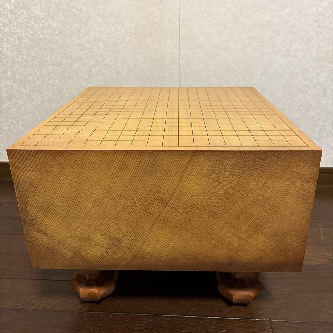 【美品】囲碁盤 碁石 セット 極厚 20cm