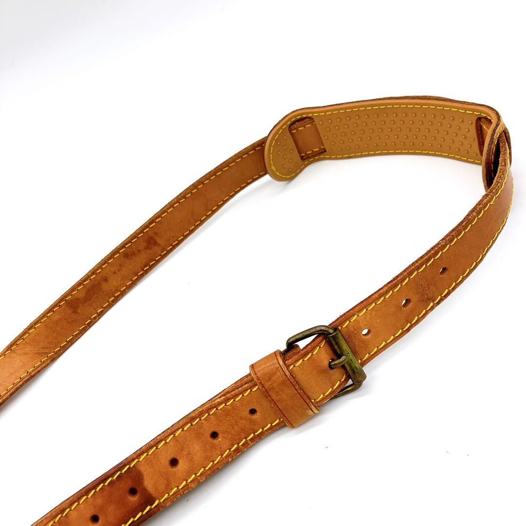 【LOUIS VUITTON】ショルダーストラップ　ヌメ革　キーポル用