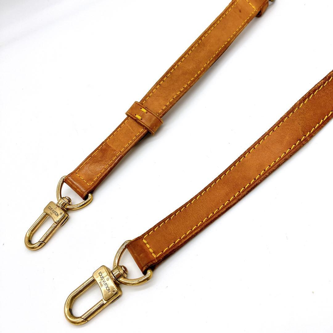 【LOUIS VUITTON】ショルダーストラップ　ヌメ革　キーポル用