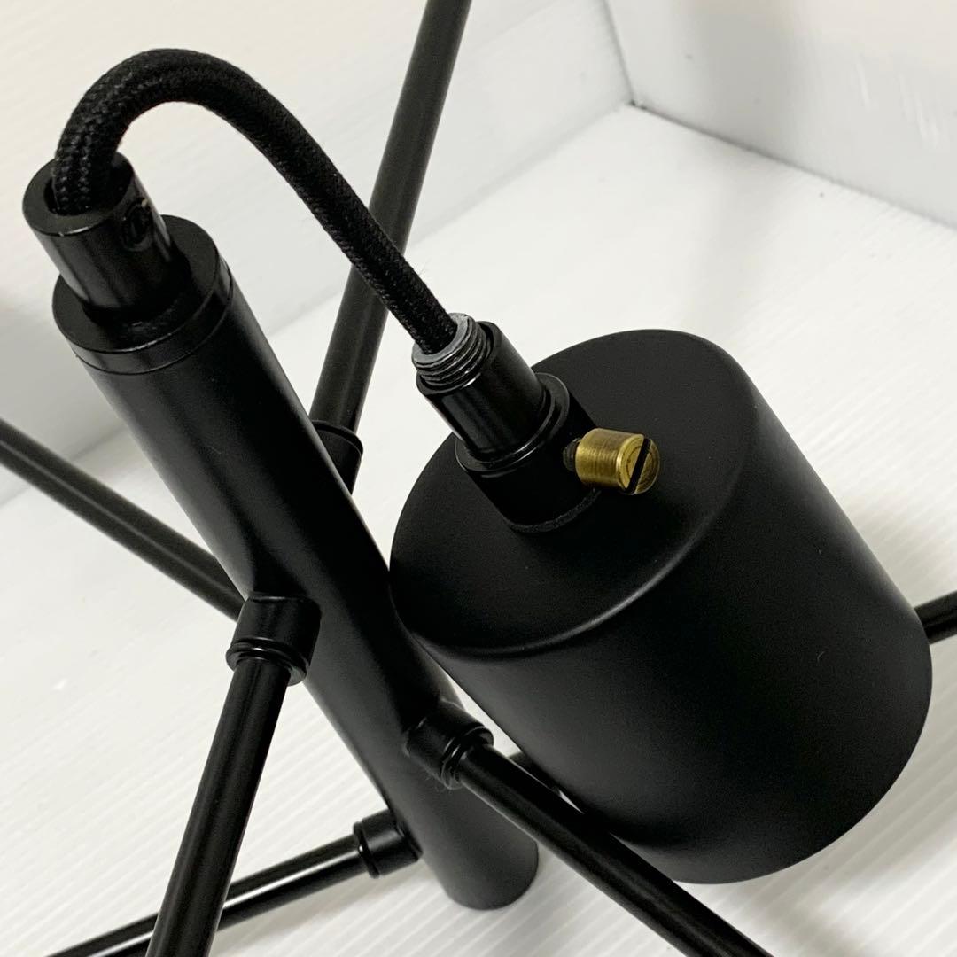 ニトリ ペンダントライト セイス BK 天井照明 ブラック 6灯