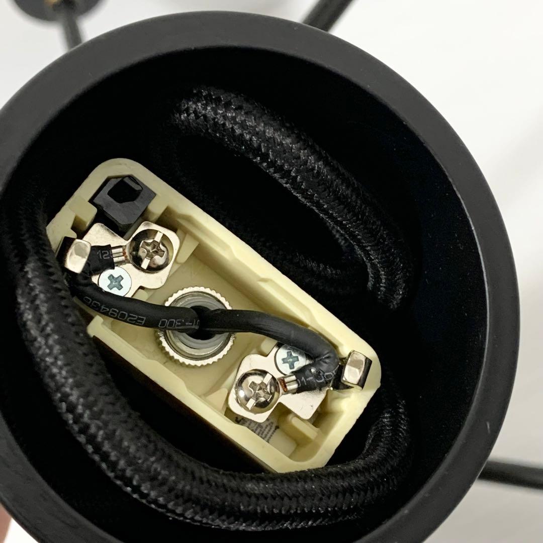 ニトリ ペンダントライト セイス BK 天井照明 ブラック 6灯