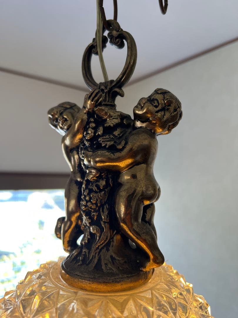 アメリカ　ビンテージ　ペンダントライト　シャンデリア