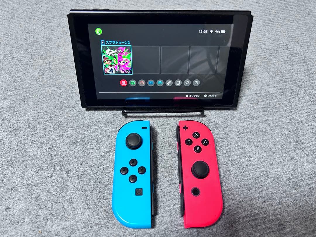 Nintendo Switch 本体 青/赤 動作確認済み