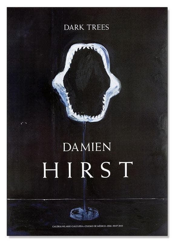 額装品/Dark Trees（ダミアン ハースト）/アートポスター