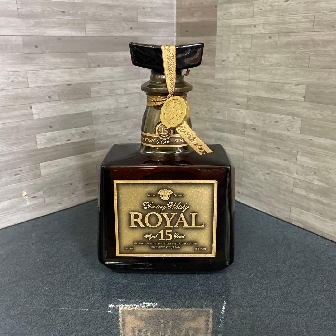 サントリーウイスキー ローヤル15　ゴールドラベル　古酒