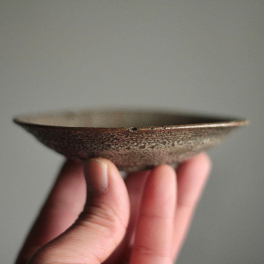 かいらぎのある 井戸手 平盃 古美術 古道具 アンティーク 酒器