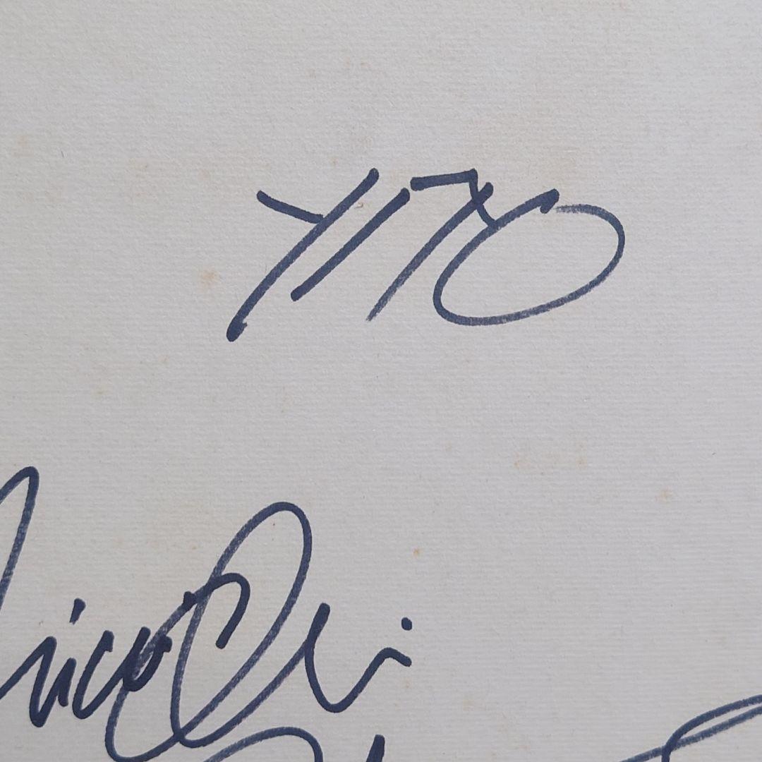 希少 坂本龍一 サイン？ 1980年 レア