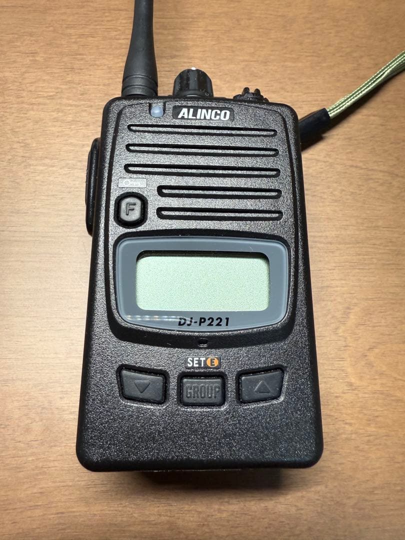 ALINCO DJ-P221 トランシーバー 2個セット EMS-62 付き